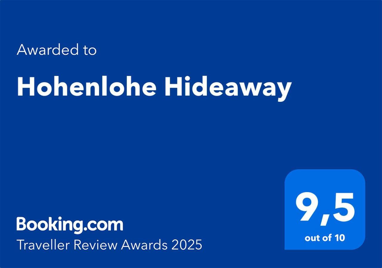 Ferienwohnung Hohenlohe Hideaway Langenburg Exterior foto